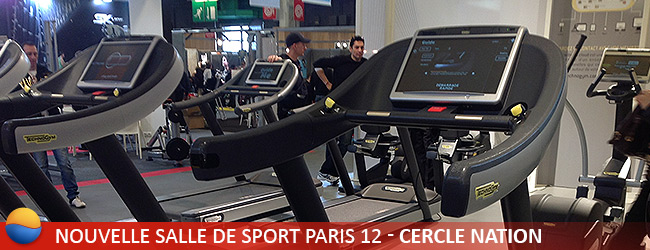 Nouvelle salle de sport Paris 12 - Cercle de la Forme Nation