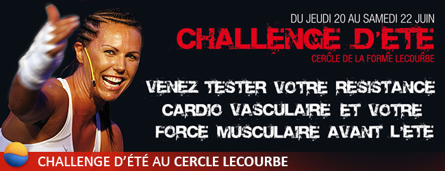 Challenge d'été 2013 au Cercle Lecroube Paris 15