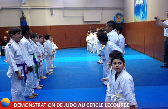 Cours de Judo au Cercle Lecourbe
