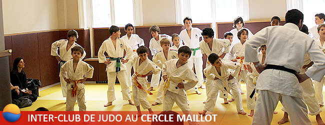 Inter-Club de Judo au Cercle Maillot du Samedi 1er Juin 