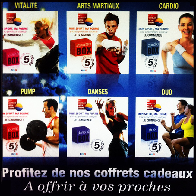 Coffrets cadeaux Cercles de la Forme