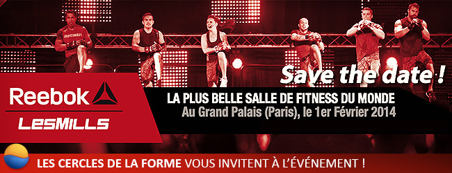 Evénement FItness, Lesmills Reebok