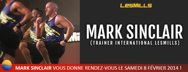 Mark Sinclair trainer LesMills