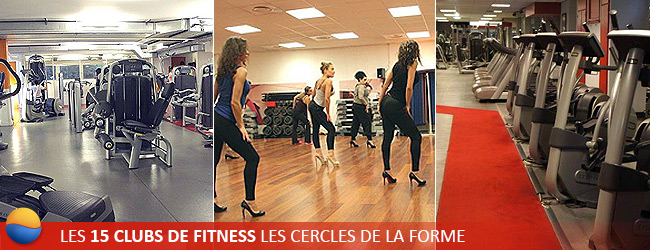15 Clubs de Fitness Cercles de la Forme Paris