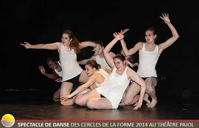 Spectacle de Danse des Cercles de la Forme 2014 au Théâtre Pajol à Paris