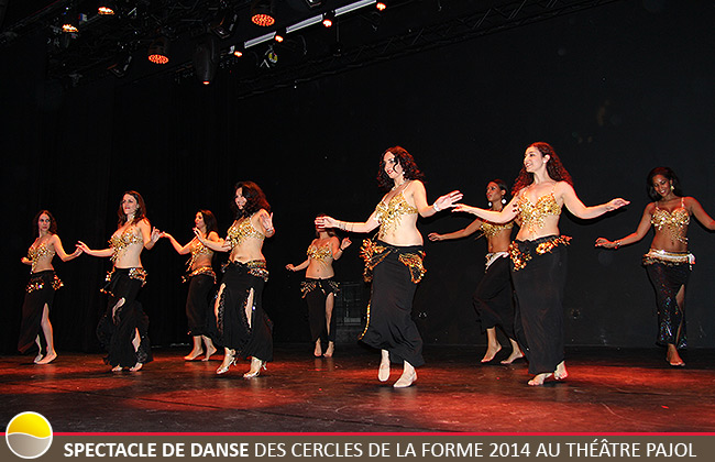 Spectacle de Danse des Cercles de la Forme 2014 au Théâtre Pajol à Paris