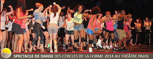 Spectacle de Danse des Cercles de la Forme 2014 au Théâtre Pajol à Paris