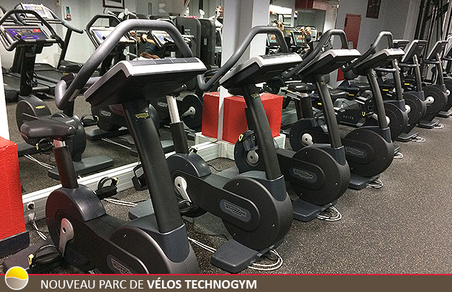 Vélos Technogym Cercle Batignolles