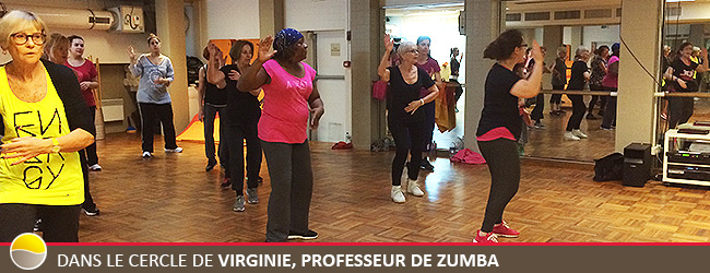 Dans le Cercle de Virginie, professeur de Zumba