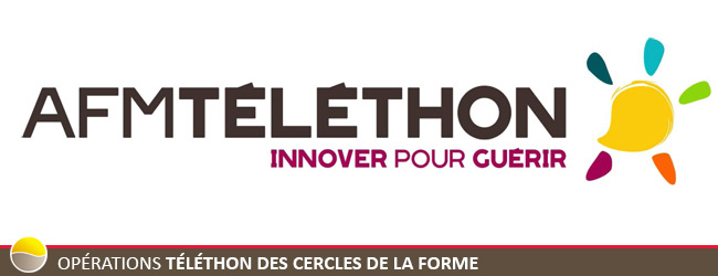 Opérations Téléthon des Cercles de la Forme