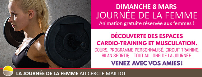 La Journée de la Femme au Cercle Maillot