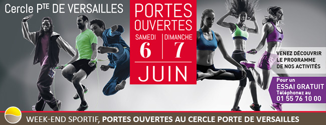 Week-end Sportif, Portes Ouvertes au Cercle Porte de Versailles
