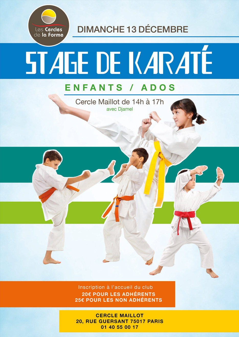 Stage de Karaté Cercles de la Forme