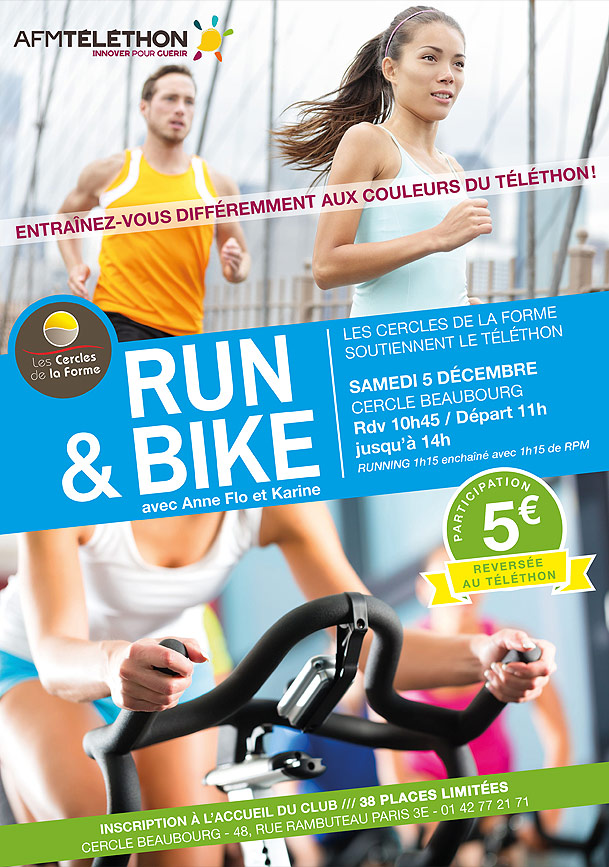 Evénement Téléthon, Run & Bike