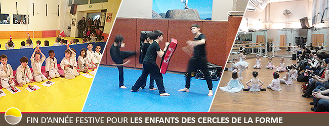 Fin d’année festive pour les enfants des Cercles de la Forme