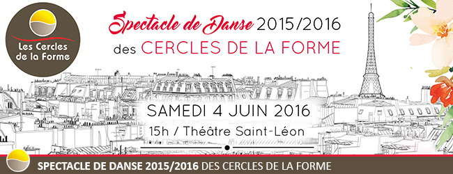 Spectacle de danse des Cercles de la Forme