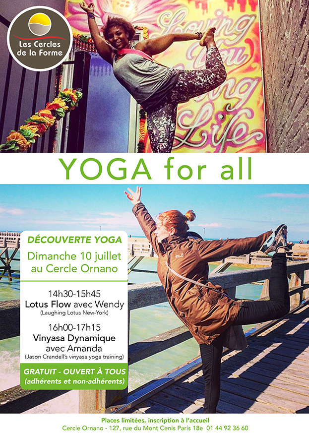 Découverte Yoga au Cercle Ornano