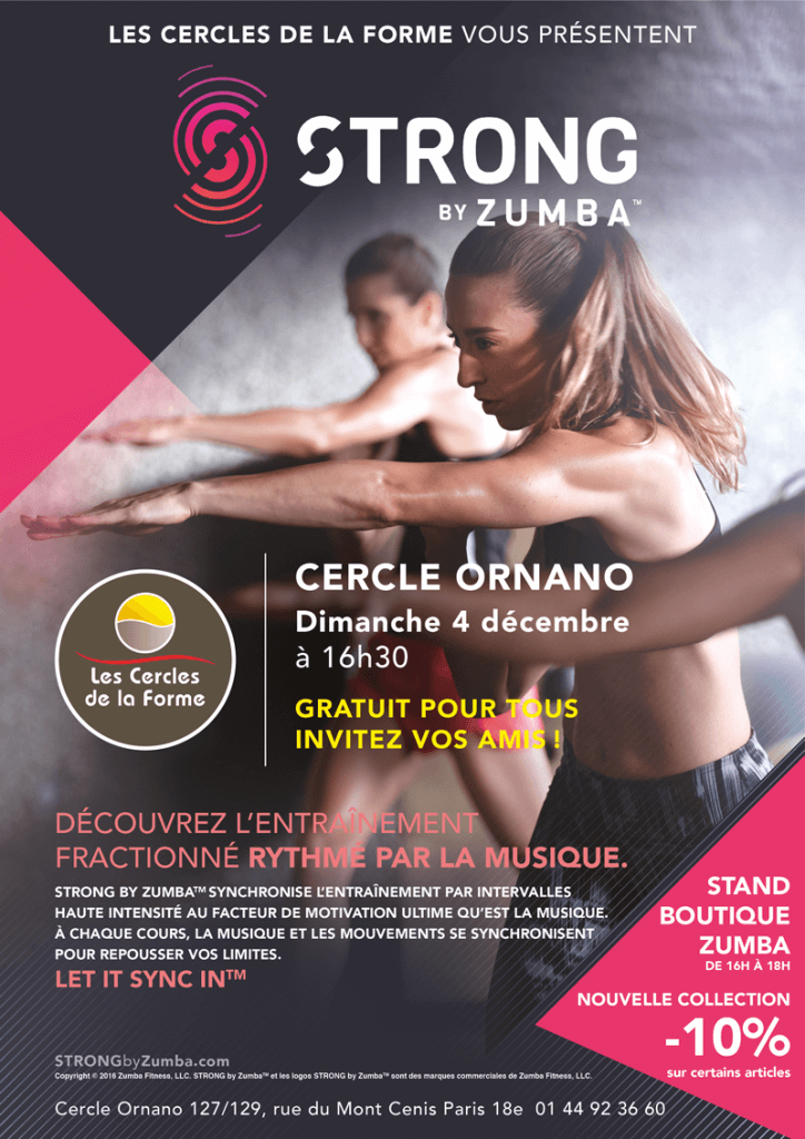 Strong by Zumba arrive à Paris